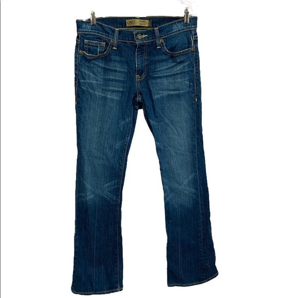 OLD NAVY low waist bootcut stretch jeans size 6 regular - Picture 1 of 7